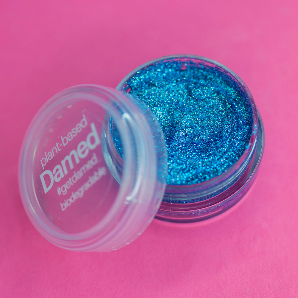 Mad Dame Biodegradable Eco Glitter. Holographic Body Glitter. Ready to
