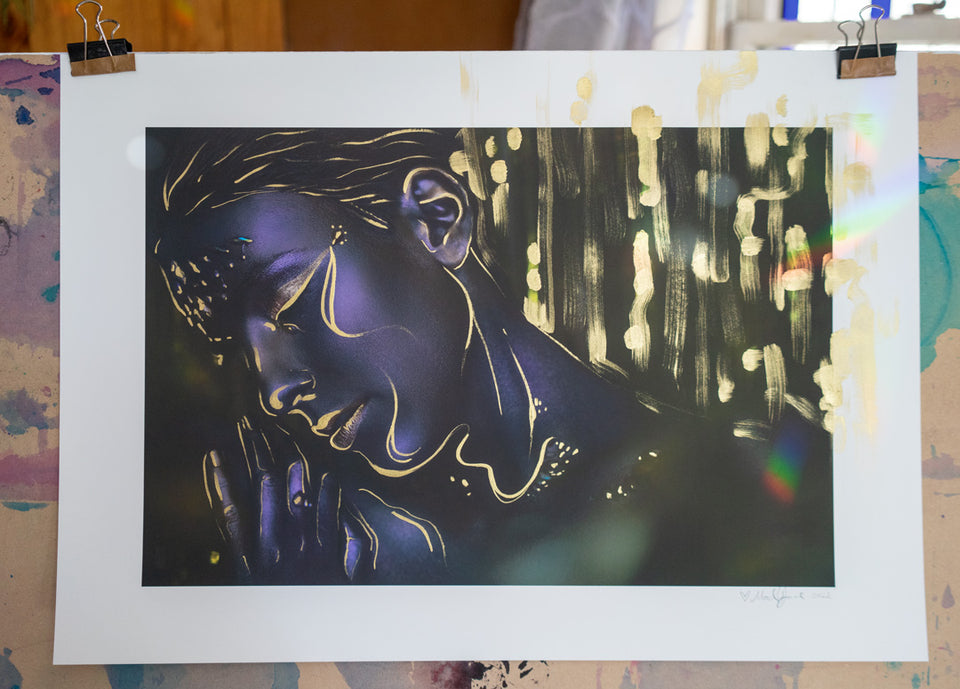 Metallic Print