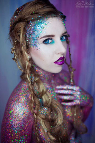 The Glitter Glow-Up Photoshoot