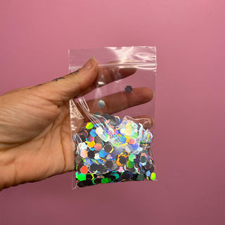 Glitter Baggie Stash HOLO